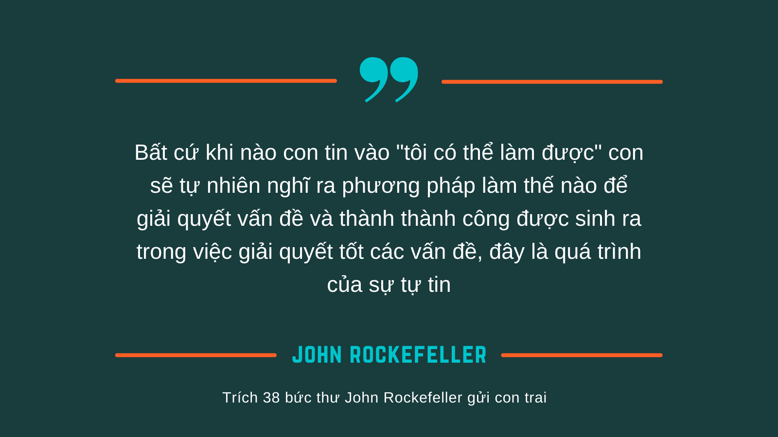 38 buc thu gui con trai cua John Rockefeller 1