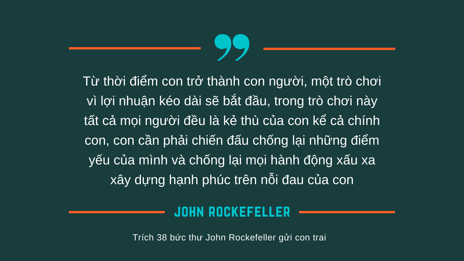 38 buc thu gui con trai cua John Rockefeller 8